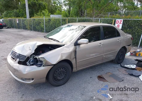 2005 Toyota Corolla Le из США, поврежденный, VIN 1NXBR32EX5Z369923